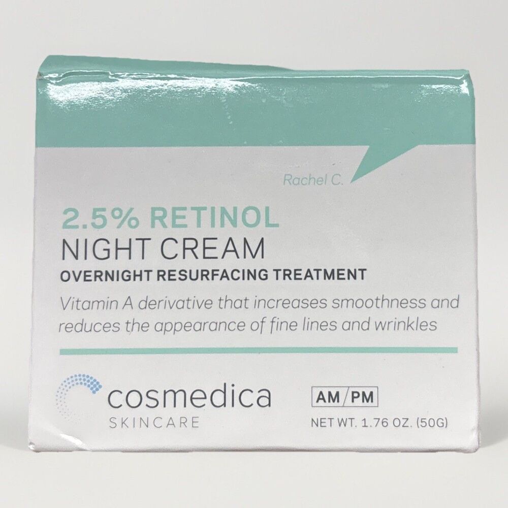 Cosmedica Skincare Retinol Facial Night Cream Moisturizing Treatment READ DESCRI